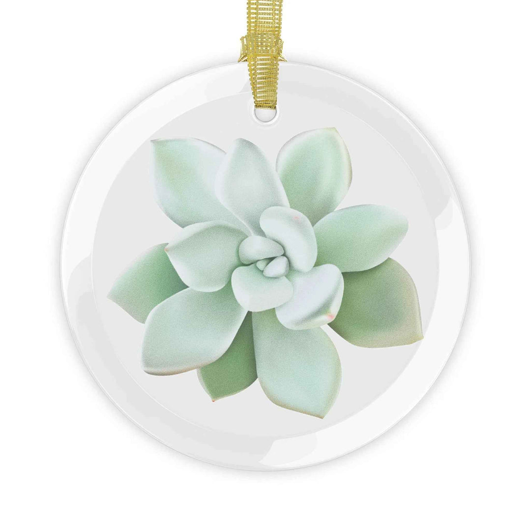 POS Pachyveria Glass Ornament