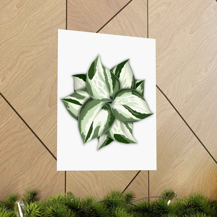 Manjula Pothos Print – Botanical Wall Art | Green Leaf Wall Decor | Unframed