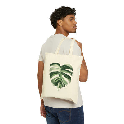 Derritiendo Monstera Albo - Bolsa de tela