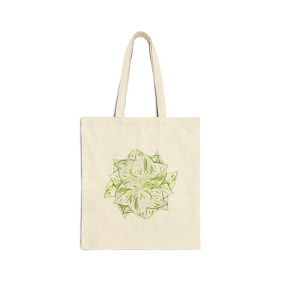 Snow Queen Pothos Tote Bag