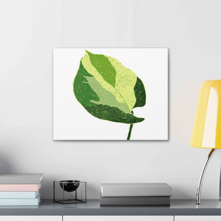 Pothos Canvas Print – Matte Finish Canvas Art Print With Durable Cotton Material