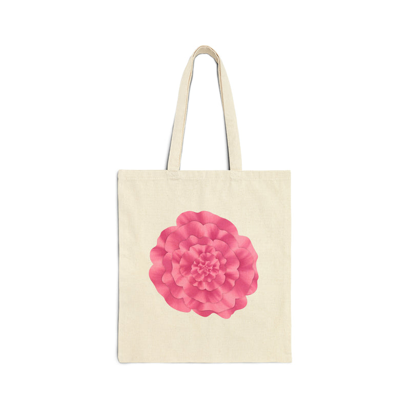 Abstract Peony Flower Tote Bag