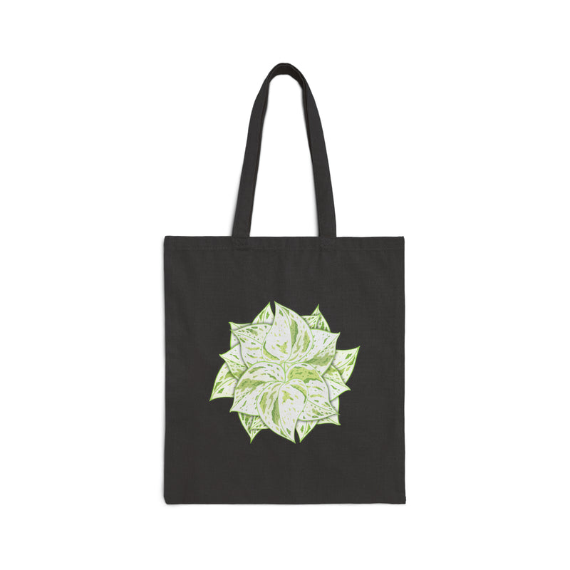 Snow Queen Pothos Tote Bag