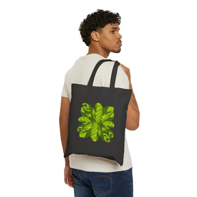 Calathea Yellow Fusion Tote Bag