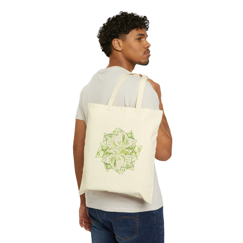 Snow Queen Pothos Tote Bag