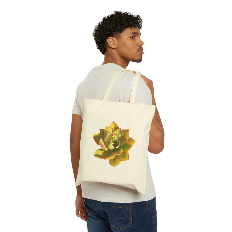 Noble Aeonium Succulent Tote Bag