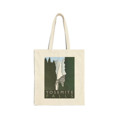 Yosemite Falls Minimalist Tote Bag