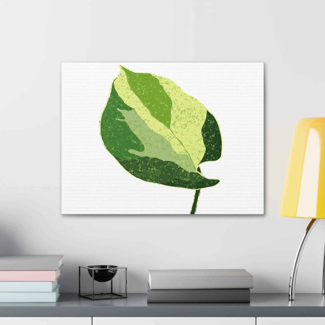 Pothos Canvas Print – Matte Finish Canvas Art Print With Durable Cotton Material
