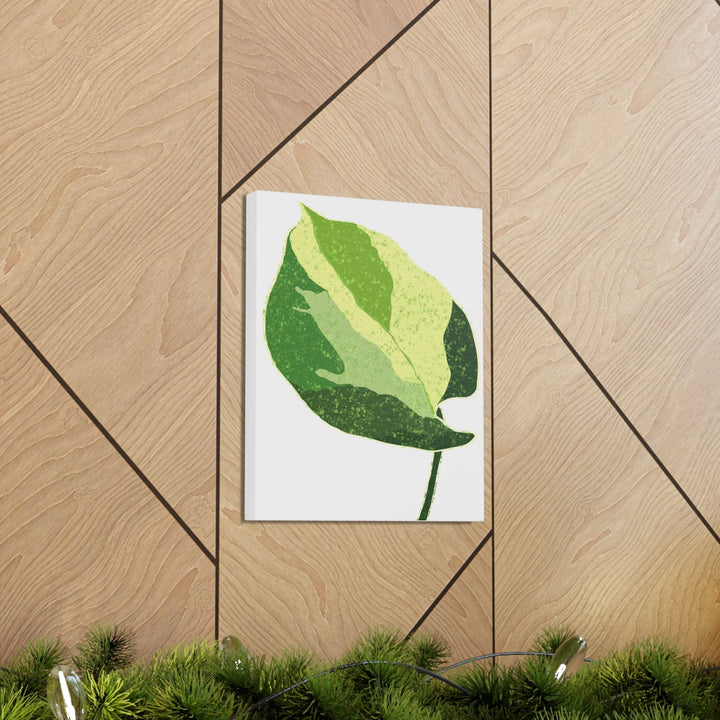 Pothos Canvas Print – Matte Finish Canvas Art Print With Durable Cotton Material - Laura Christine Photography & Design