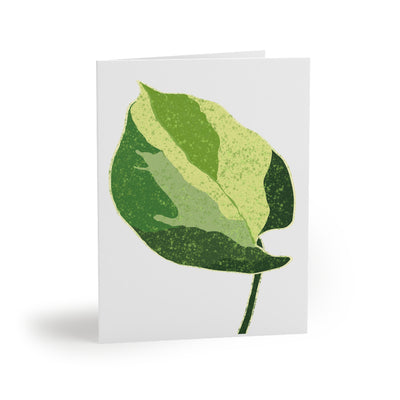 Manjula Pothos Greeting Card (Blank)