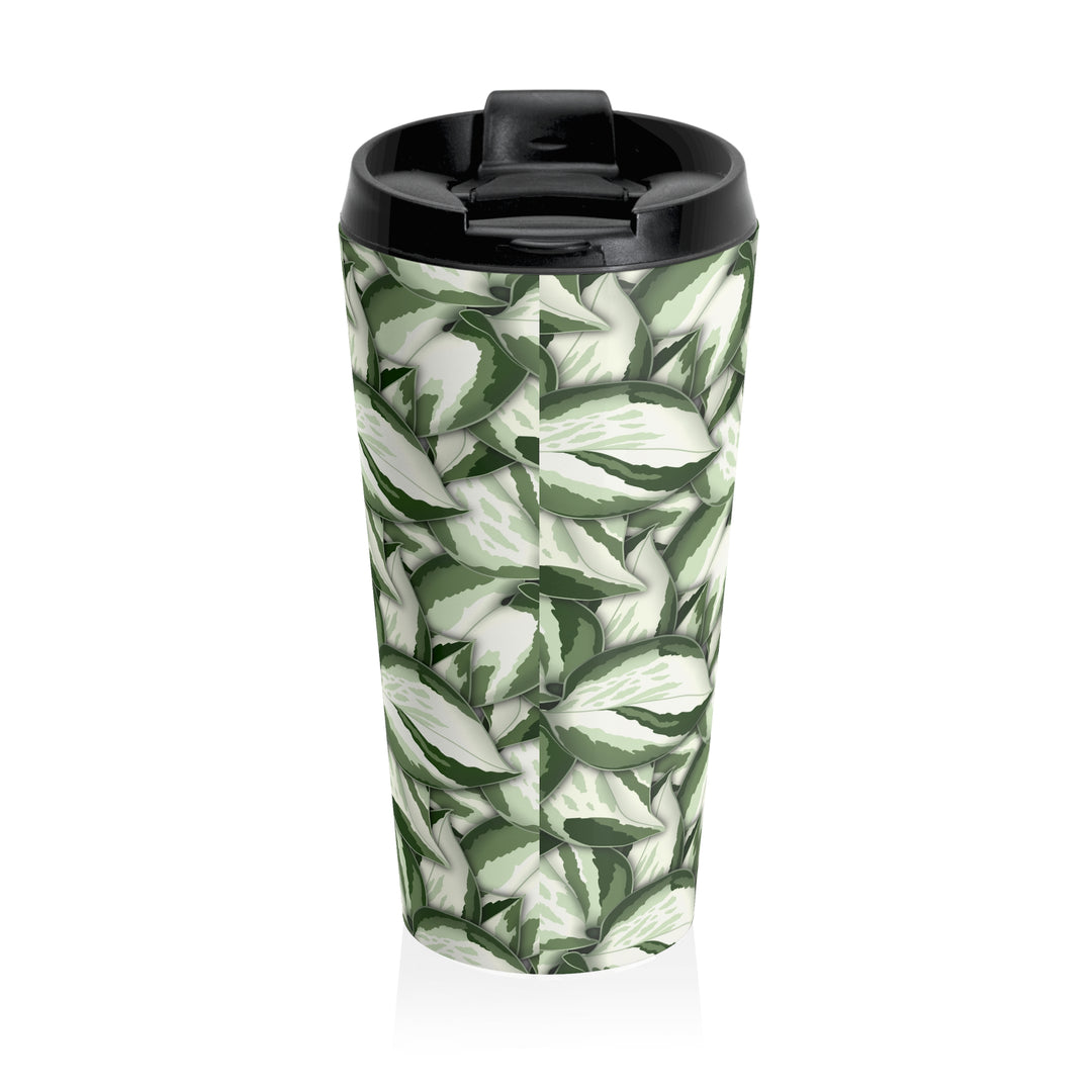 Manjula Pothos Tumbler - Vacuum Insulated Stainless Steel Travel Coffee Cup