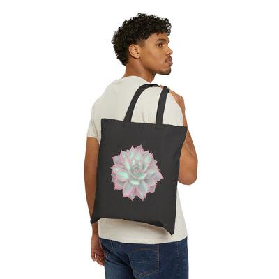 Echeveria Violet Queen Succulent Tote Bag