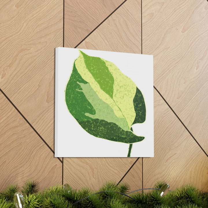 Pothos Canvas Print – Matte Finish Canvas Art Print With Durable Cotton Material - Laura Christine Photography & Design