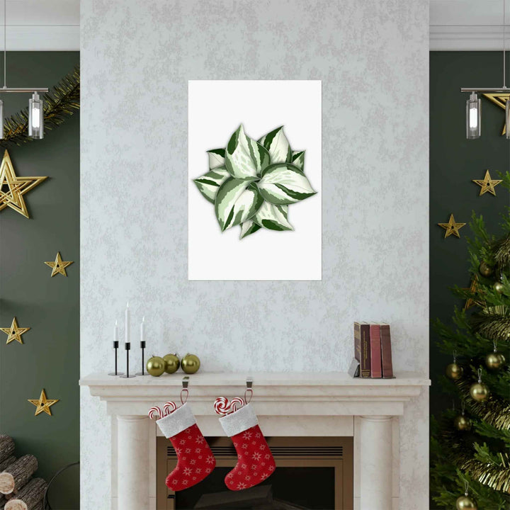 Manjula Pothos Print – Botanical Wall Art | Green Leaf Wall Decor | Unframed