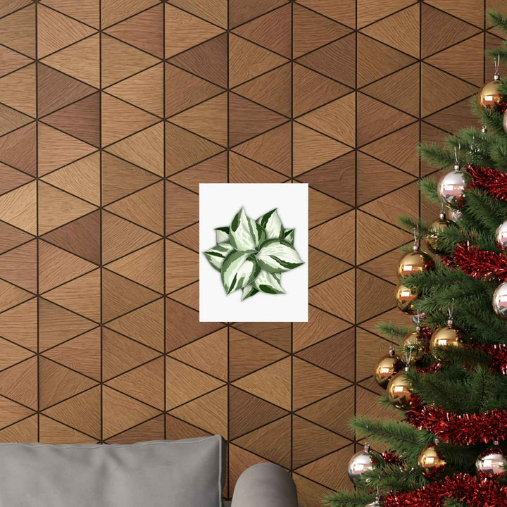 Manjula Pothos Print – Botanical Wall Art | Green Leaf Wall Decor | Unframed