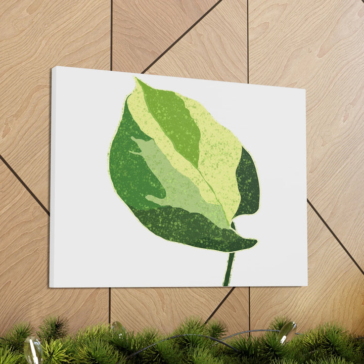 Pothos Canvas Print – Matte Finish Canvas Art Print With Durable Cotton Material - Laura Christine Photography & Design