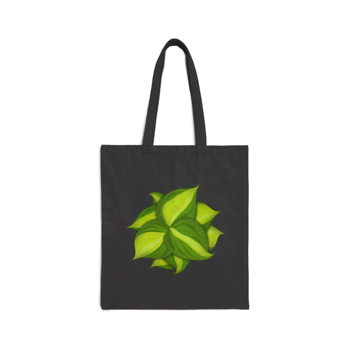Philodendron Brasil Tote – Organic Cotton Shopping Bag With Bold Botanical Print