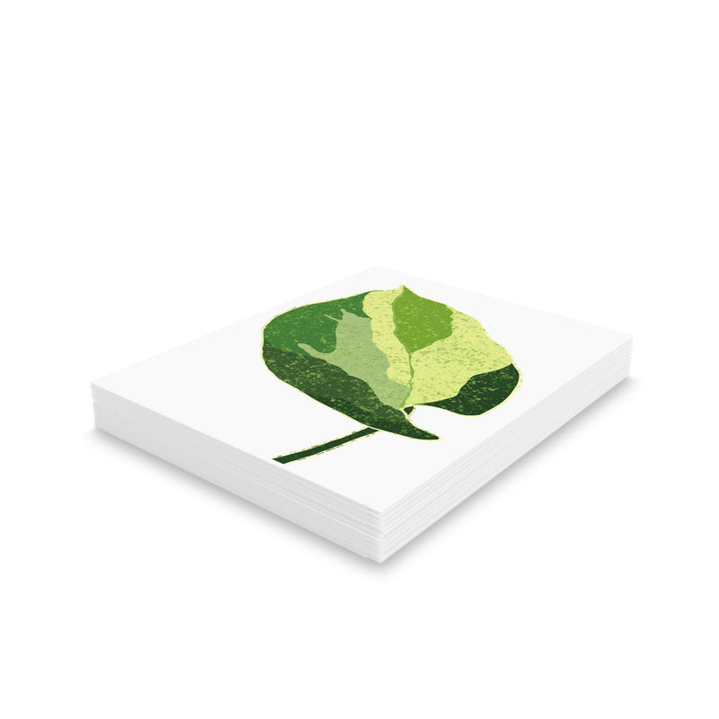 Manjula Pothos Greeting Card (Blank)