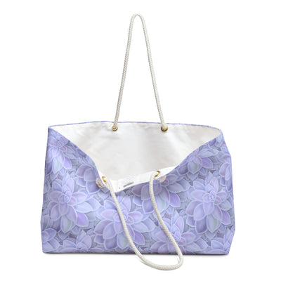 Graptopetalum 'Murasaki' Succulent Weekender Bag - All Over Print