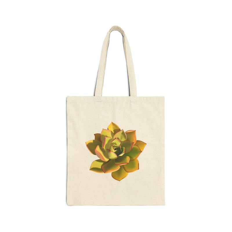 Noble Aeonium Succulent Tote Bag