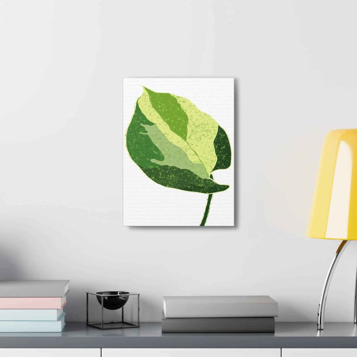 Pothos Canvas Print – Matte Finish Canvas Art Print With Durable Cotton Material