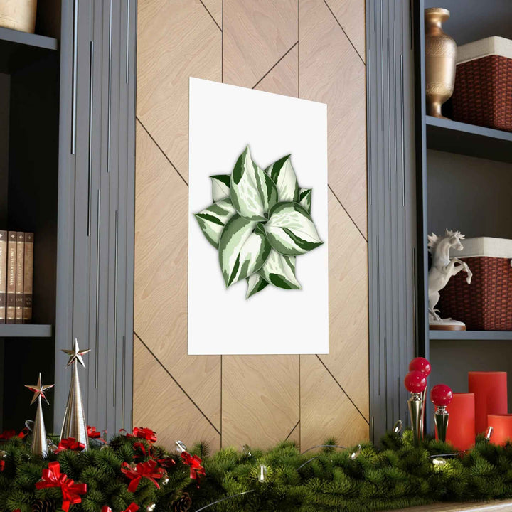Manjula Pothos Print – Botanical Wall Art | Green Leaf Wall Decor | Unframed