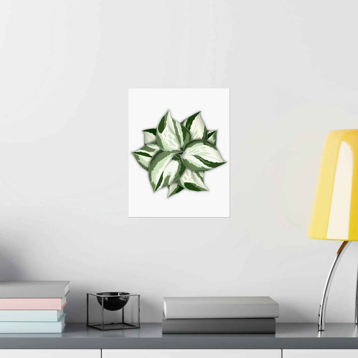 Manjula Pothos Print – Botanical Wall Art | Green Leaf Wall Decor | Unframed