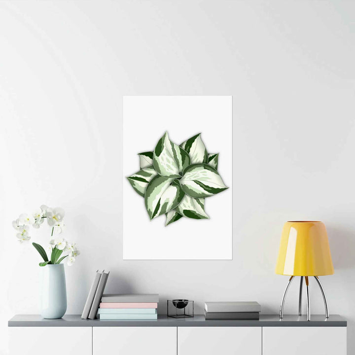 Manjula Pothos Print – Botanical Wall Art | Green Leaf Wall Decor | Unframed