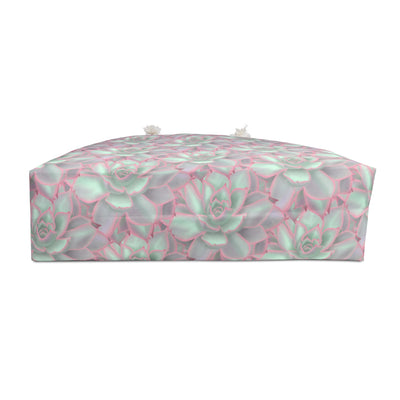 Echeveria Violet Queen Succulent Weekender Bag - All Over Print