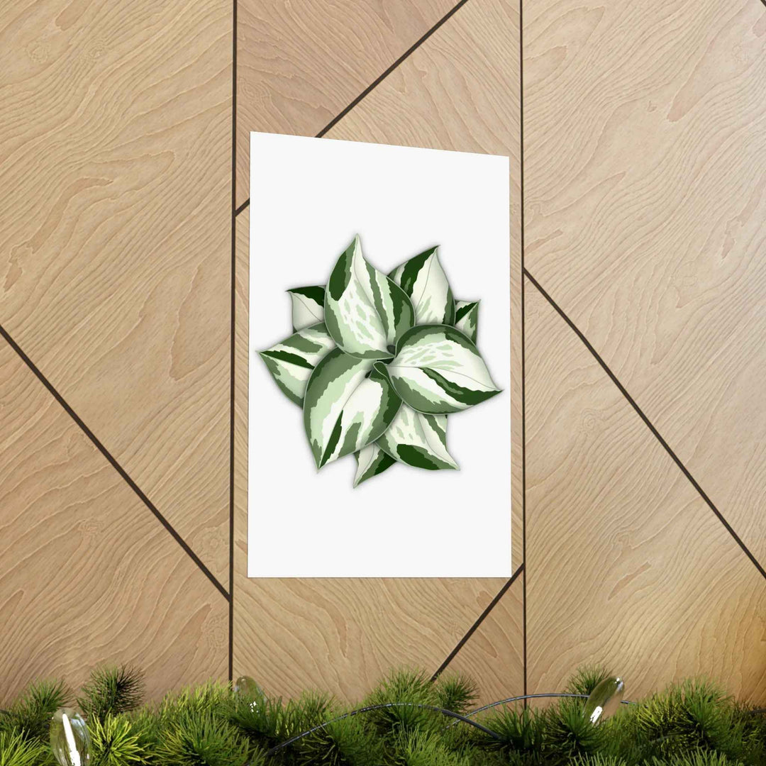 Manjula Pothos Print – Botanical Wall Art | Green Leaf Wall Decor | Unframed