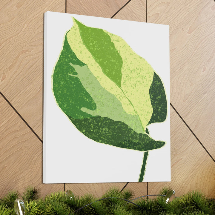 Pothos Canvas Print – Matte Finish Canvas Art Print With Durable Cotton Material - Laura Christine Photography & Design