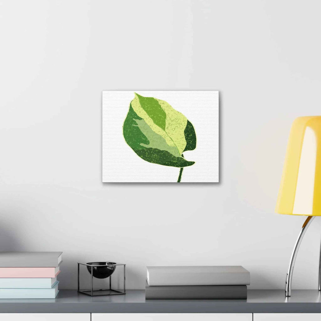 Pothos Canvas Print – Matte Finish Canvas Art Print With Durable Cotton Material