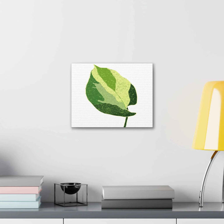 Pothos Canvas Print – Matte Finish Canvas Art Print With Durable Cotton Material