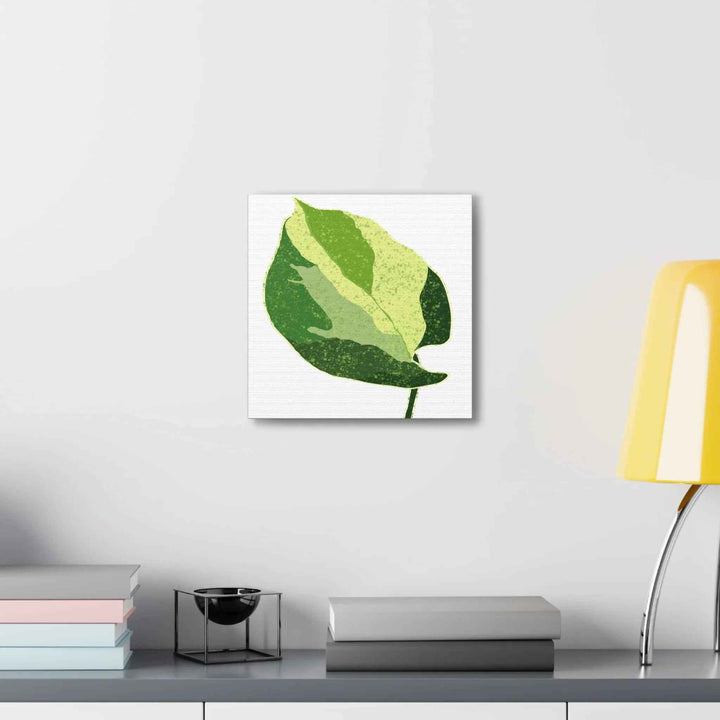 Pothos Canvas Print – Matte Finish Canvas Art Print With Durable Cotton Material