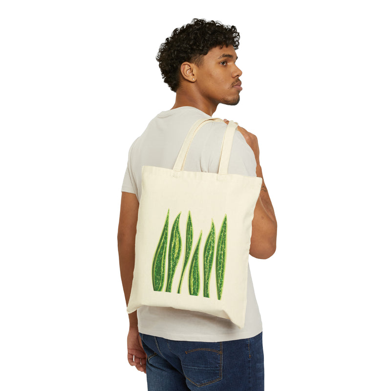 蛇植物手提袋