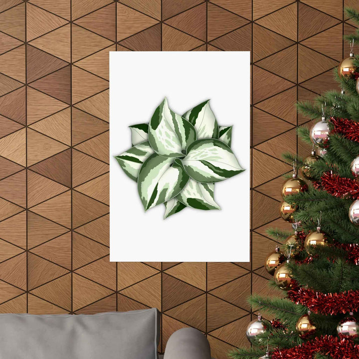 Manjula Pothos Print – Botanical Wall Art | Green Leaf Wall Decor | Unframed