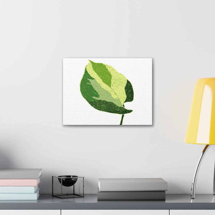 Pothos Canvas Print – Matte Finish Canvas Art Print With Durable Cotton Material