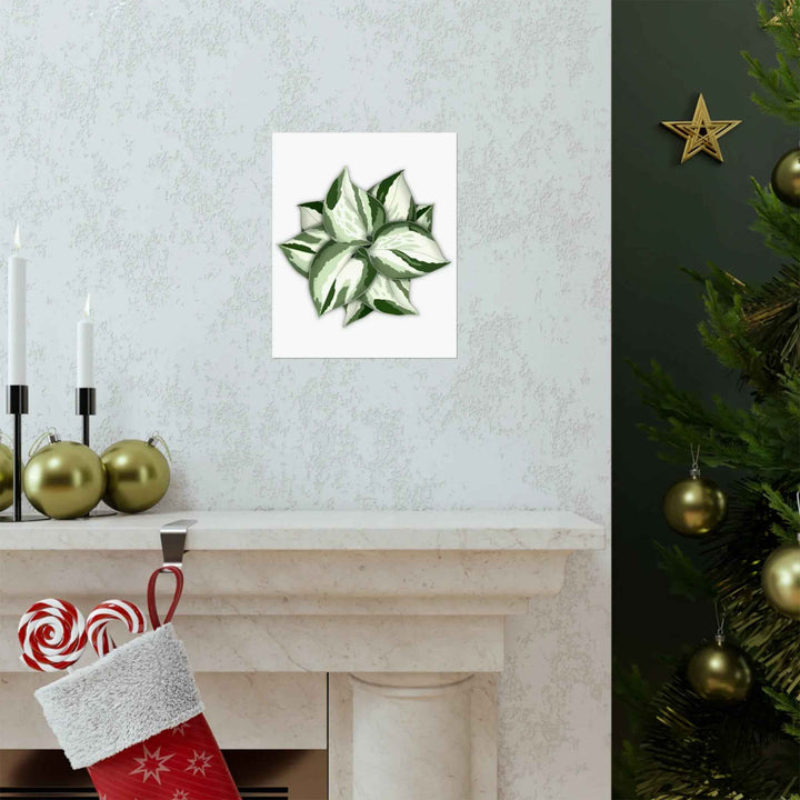 Manjula Pothos Print – Botanical Wall Art | Green Leaf Wall Decor | Unframed