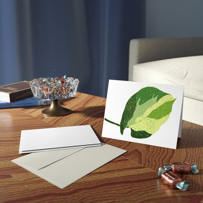 Manjula Pothos Greeting Card (Blank)