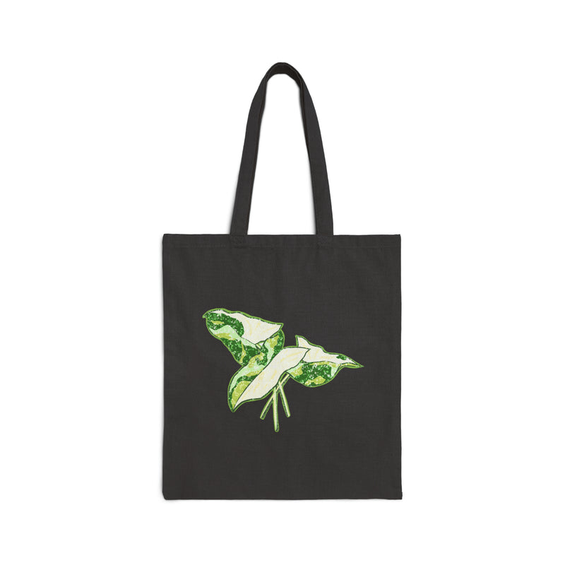 Marble Syngonium Tote Bag