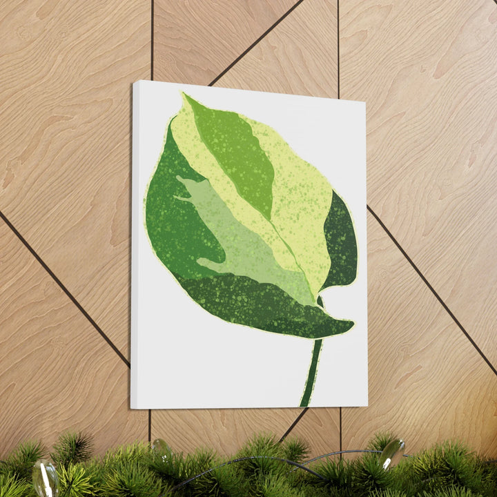 Pothos Canvas Print – Matte Finish Canvas Art Print With Durable Cotton Material - Laura Christine Photography & Design