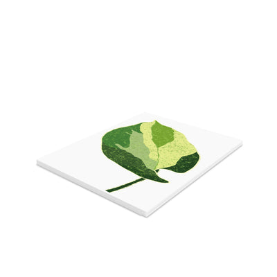 Manjula Pothos Greeting Card (Blank)