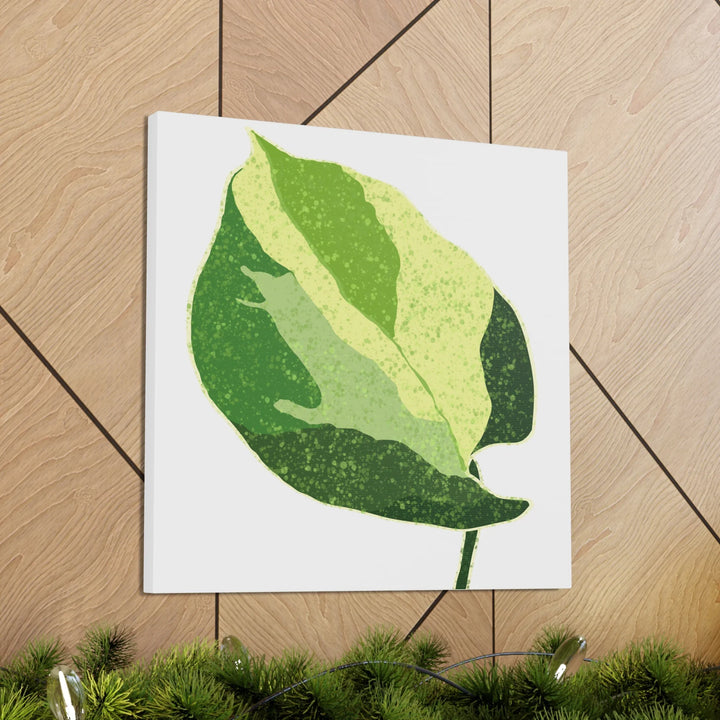 Pothos Canvas Print – Matte Finish Canvas Art Print With Durable Cotton Material - Laura Christine Photography & Design