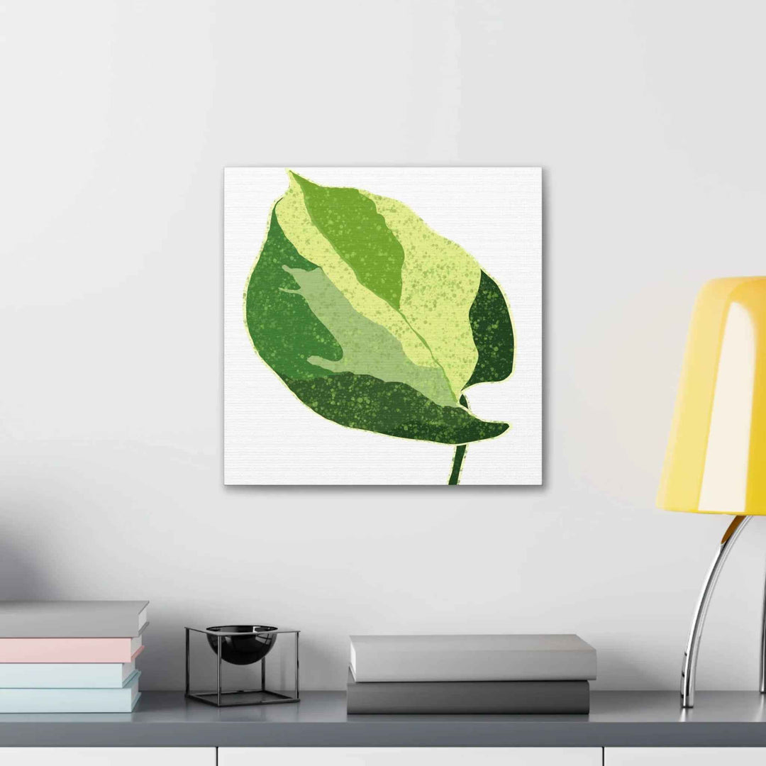 Pothos Canvas Print – Matte Finish Canvas Art Print With Durable Cotton Material