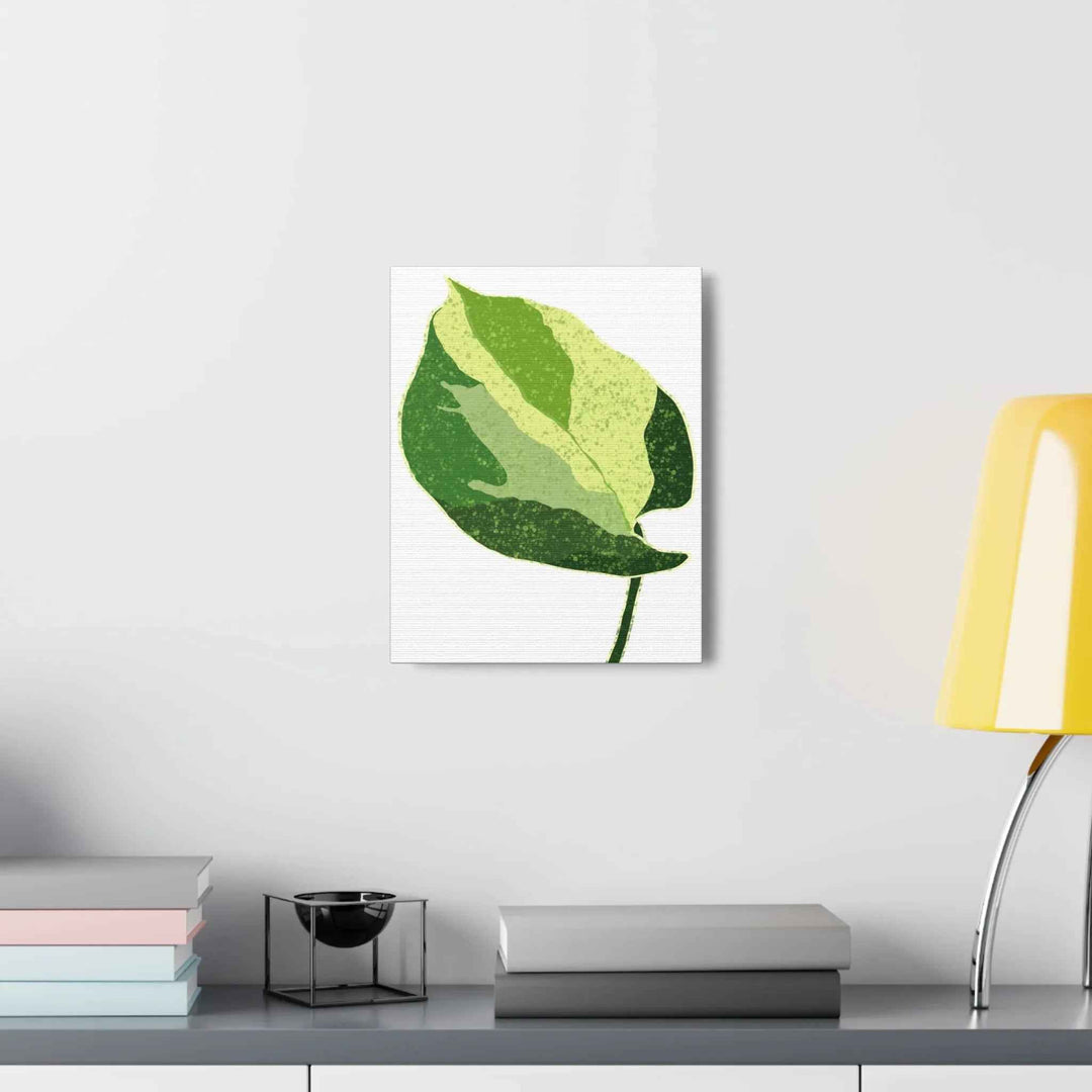 Pothos Canvas Print – Matte Finish Canvas Art Print With Durable Cotton Material