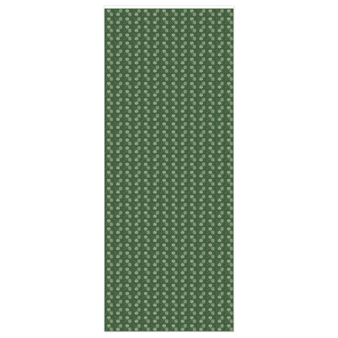 Rare House Plant Wrapping - Tropical Botanical Gift Wrap Paper With Glossy Finish