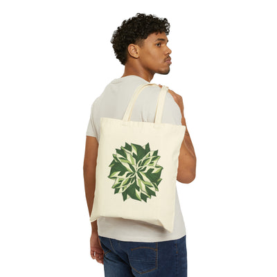Calathea White Fusion Tote Bag