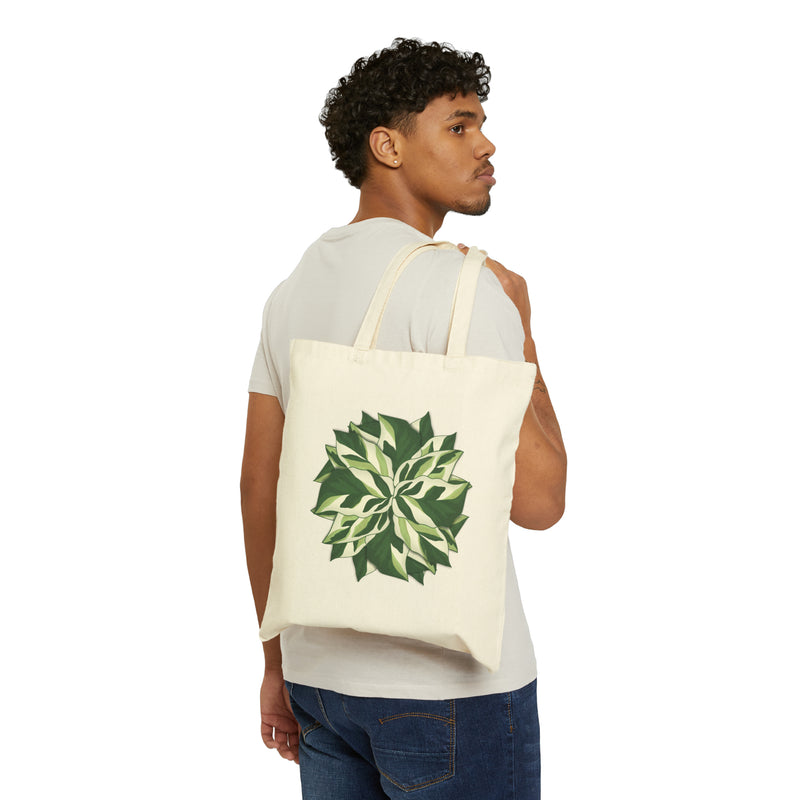 Bolsa de tela Calathea White Fusion