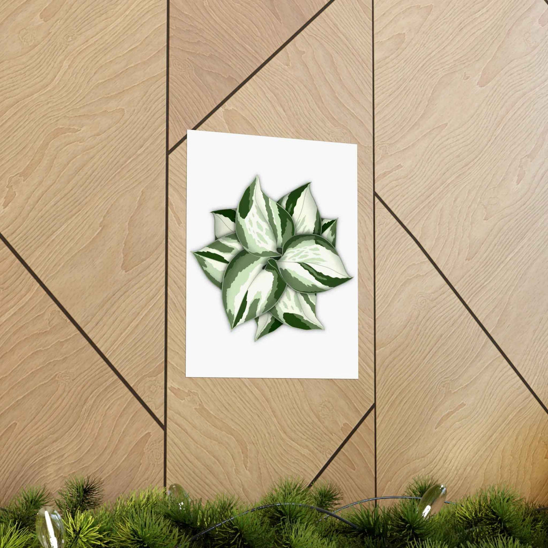 Manjula Pothos Print – Botanical Wall Art | Green Leaf Wall Decor | Unframed