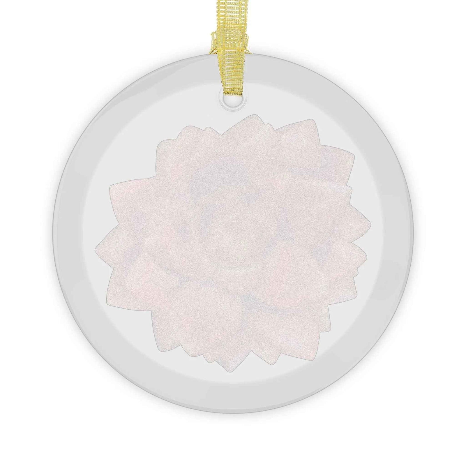 POS CA Sunset Glass Ornament